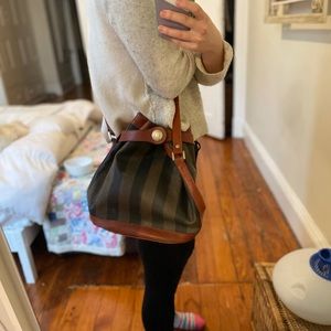 Vintage Paquin Fendi bucket bag
